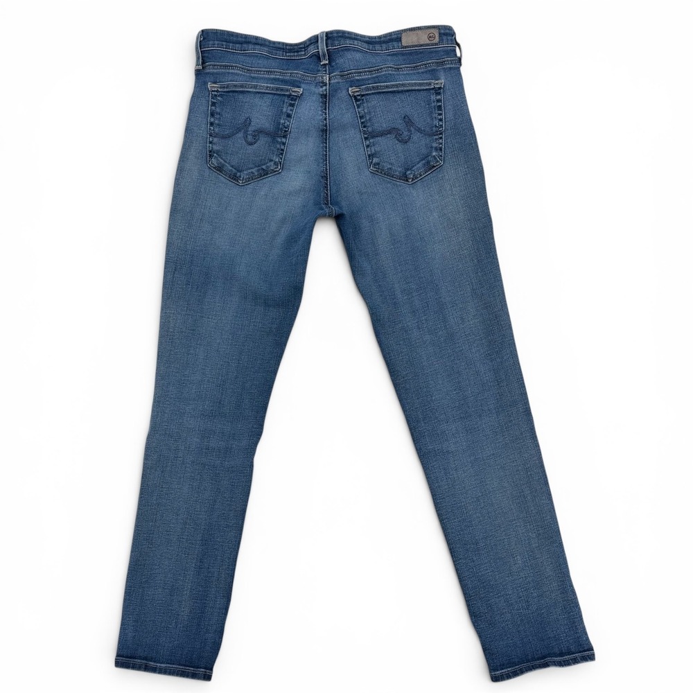 AG Adriano Goldschmied The Stevie Ankle Jeans Womens 30R Slim Straight Stretch - Picture 2 of 12
